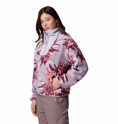 Джемпер флисовый женский Sequoia Grove Printed Half Zip
