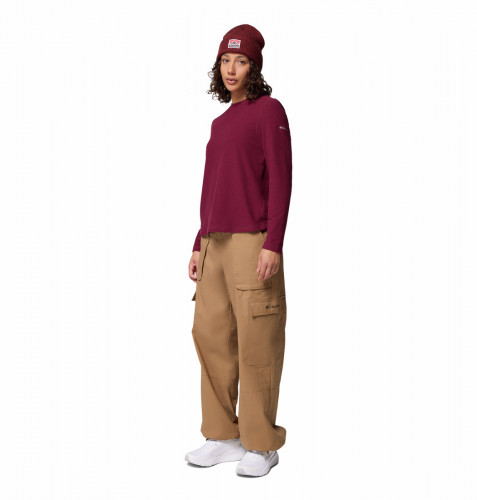 Лонгслив женский Brea Falls Grid Crew Ls
