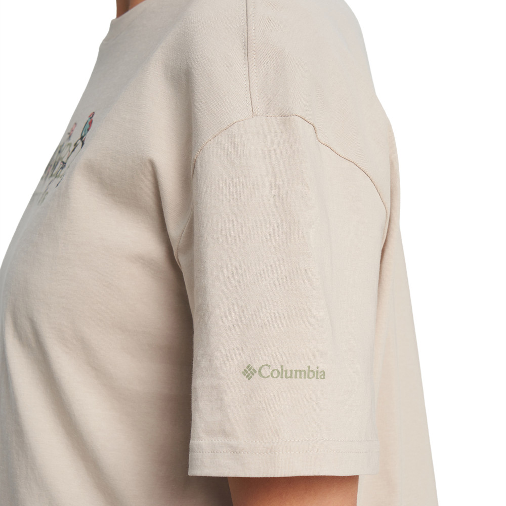 Футболка женская Rolling Bend Graphic Relaxed Crop Ss - фото 5