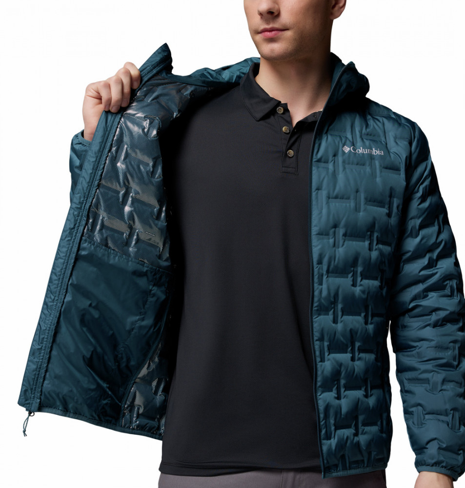 Пуховик мужской Delta Ridge II Down Hooded Jacket - фото 5
