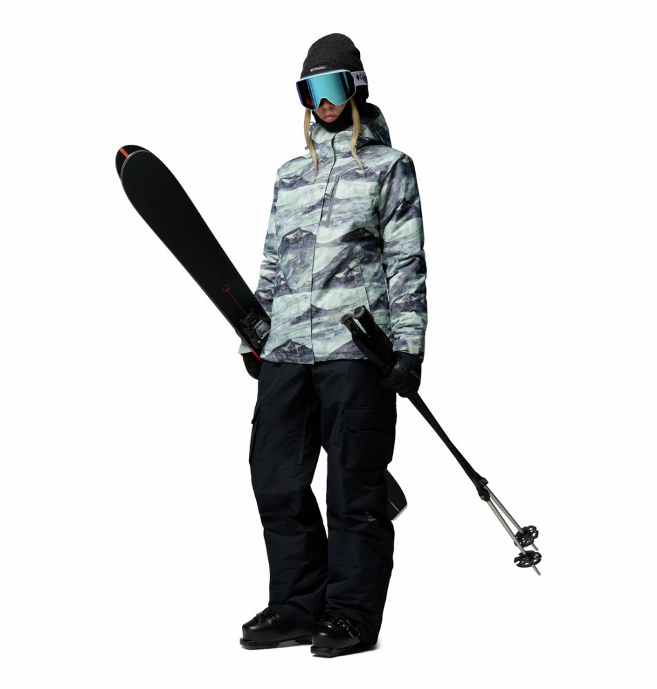 Куртка горнолыжная 3 в 1 женская Whirlibird V Printed Interchange Jacket - фото 15