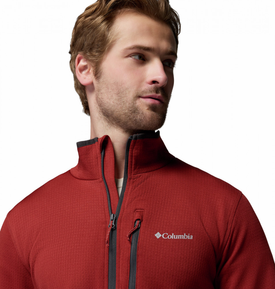 Толстовка мужская Essential Hike Grid Fleece Full Zip - фото 6