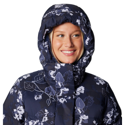 Пуховик женский Boundless Days Print Long Down Jkt