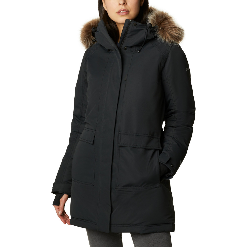 Куртка утепленная женская Little Si Insulated Parka чёрный цвет — купить за  26999 руб. в интернет-магазине Columbia