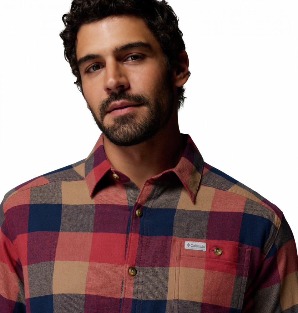 Рубашка мужская Cornell Woods Flannel Long Sleeve Shirt - фото 5