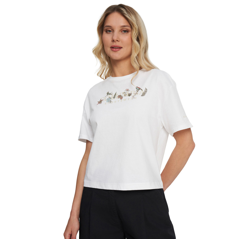 Футболка женская Rolling Bend Graphic Relaxed Crop Ss