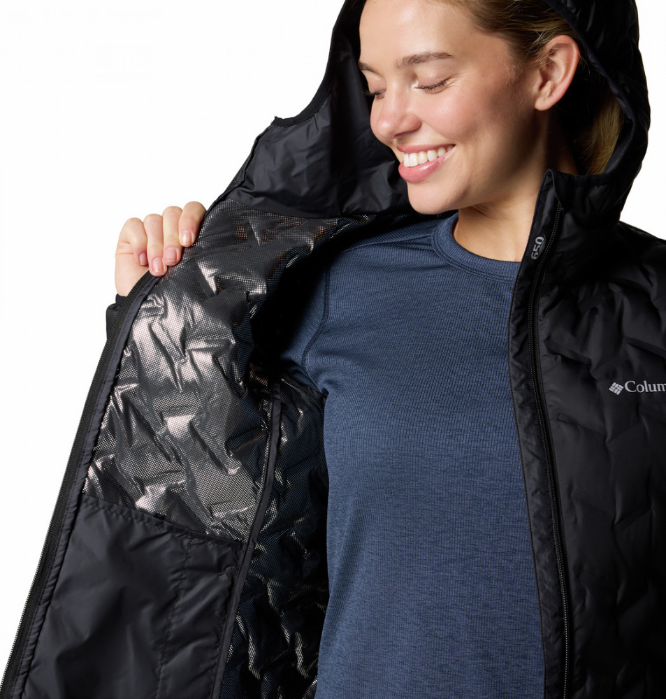 Пуховик женский Delta Ridge II Down Hooded Jacket - фото 5