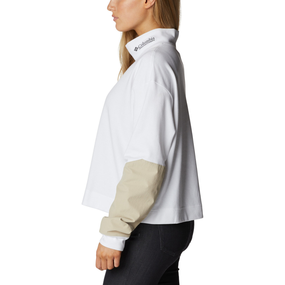 Лонгслив женский Icons High Neck LS Tee - фото 3