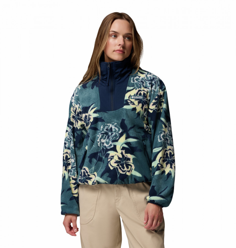 Джемпер флисовый женский Sequoia Grove Printed Half Zip