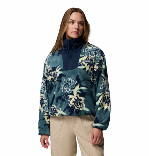 Джемпер флисовый женский Sequoia Grove Printed Half Zip