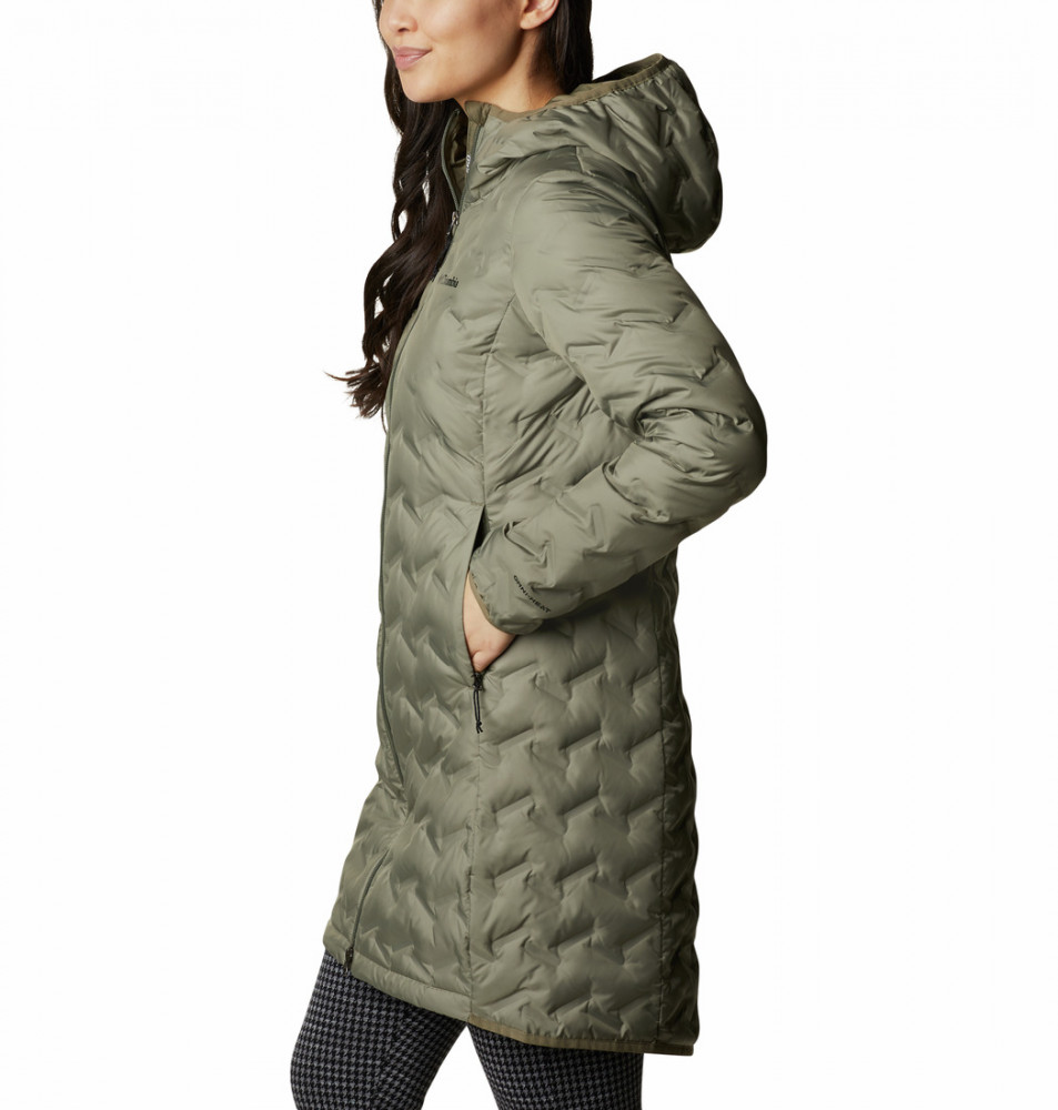 Пуховик женский Delta Ridge II Long Down Jacket - фото 5