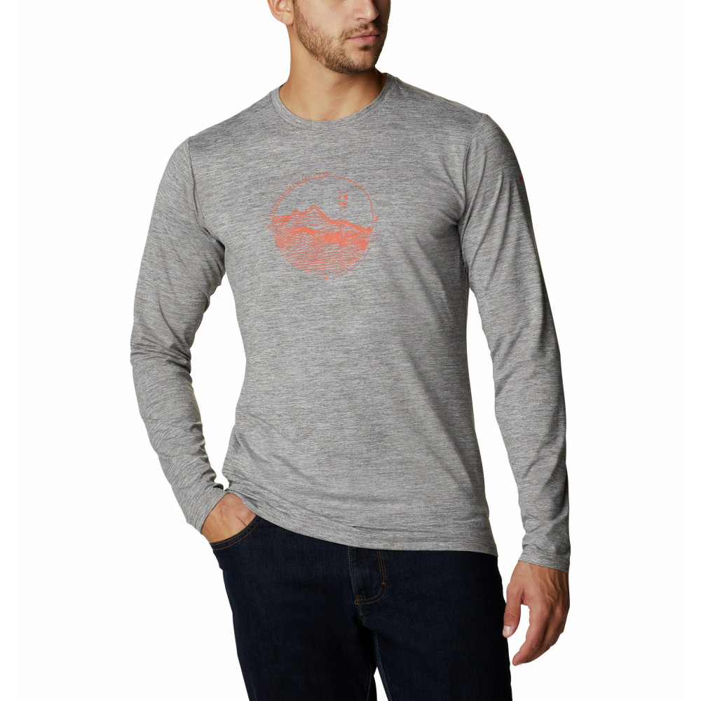 Лонгслив мужской Tech Trail Graphic Long Sleeve - фото 1