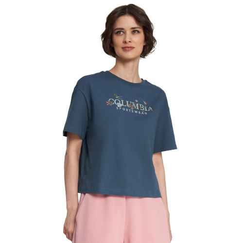 Футболка женская Rolling Bend Graphic Relaxed Crop Ss