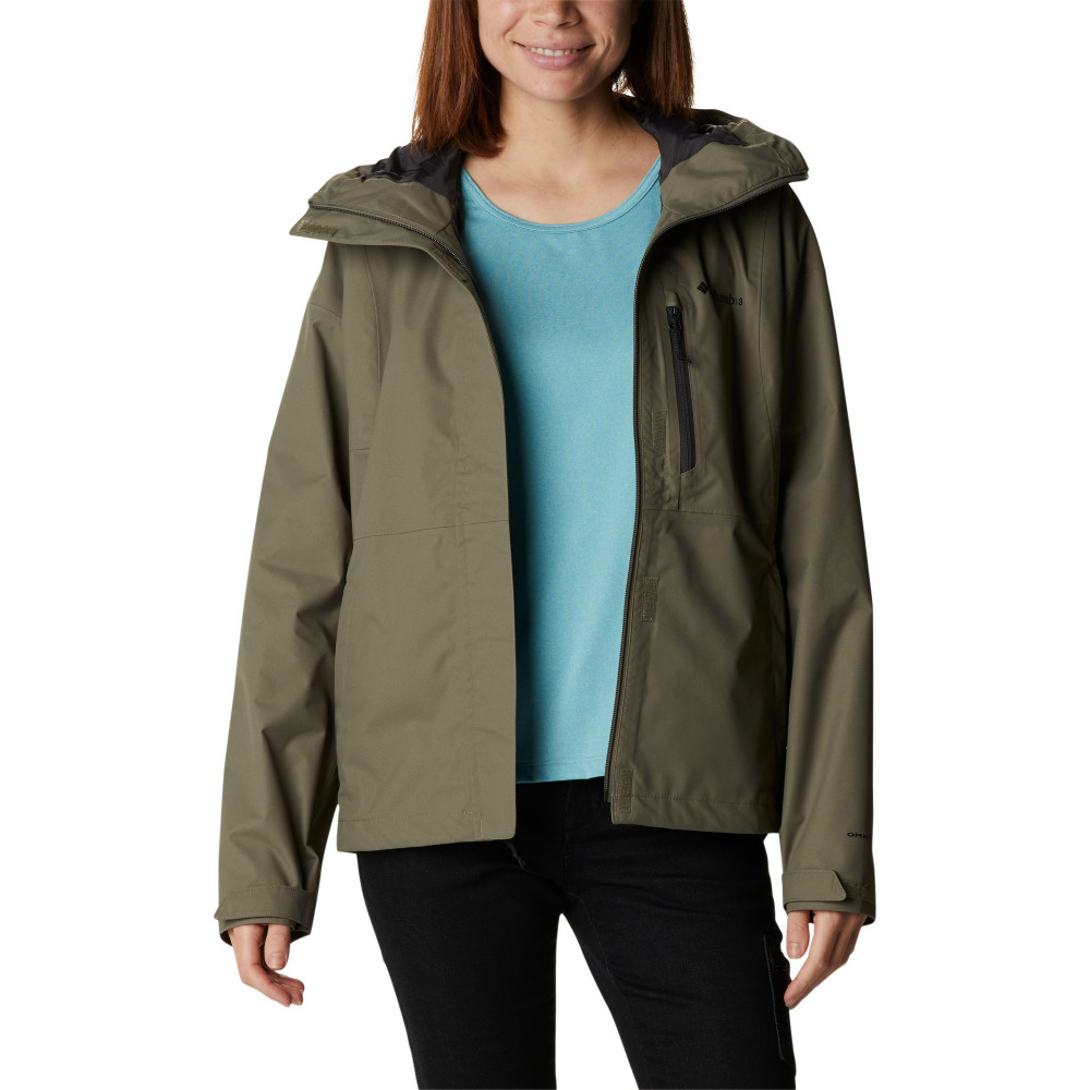 Ветровка женская Hikebound Jacket зелёный цвет — купить за 3299 руб. в ...