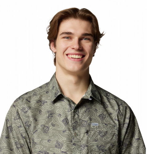 Рубашка с коротким рукавом мужская Super Slack Tide Camp Shirt