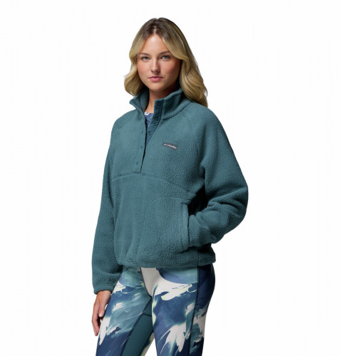 Джемпер флисовый женский Jasper Ridge Pebbled Fleece Half Snap