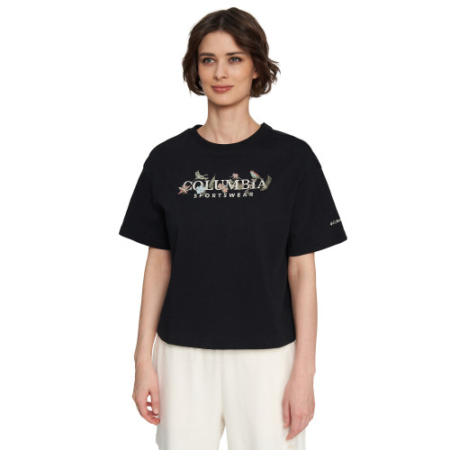 Футболка женская Rolling Bend Graphic Relaxed Crop Ss