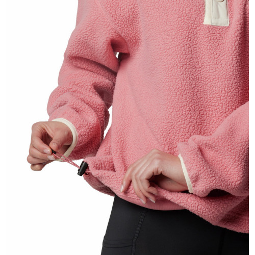 Джемпер флисовый женский Helvetia II Cropped Half Snap Fleece