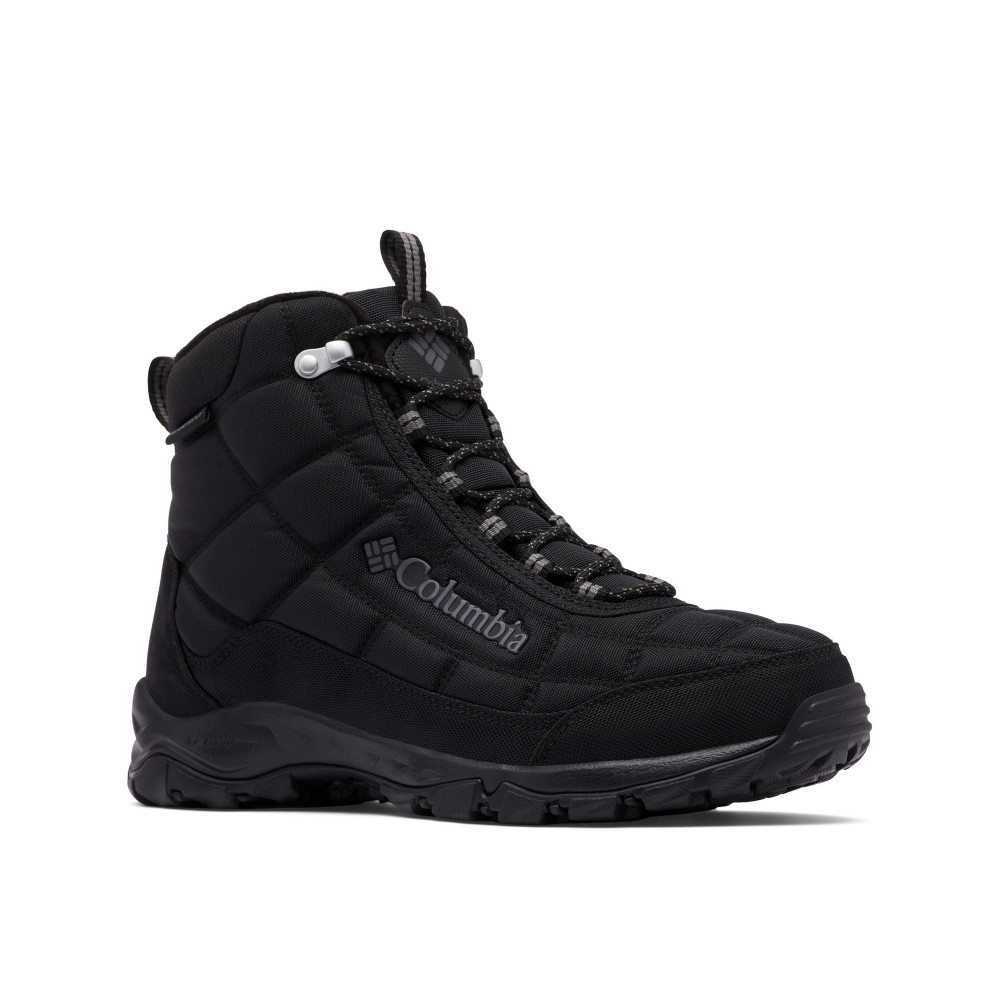 Ботинки утепленные мужские Firecamp Boot черный цвет — купить за 8399 руб.  в интернет-магазине Columbia