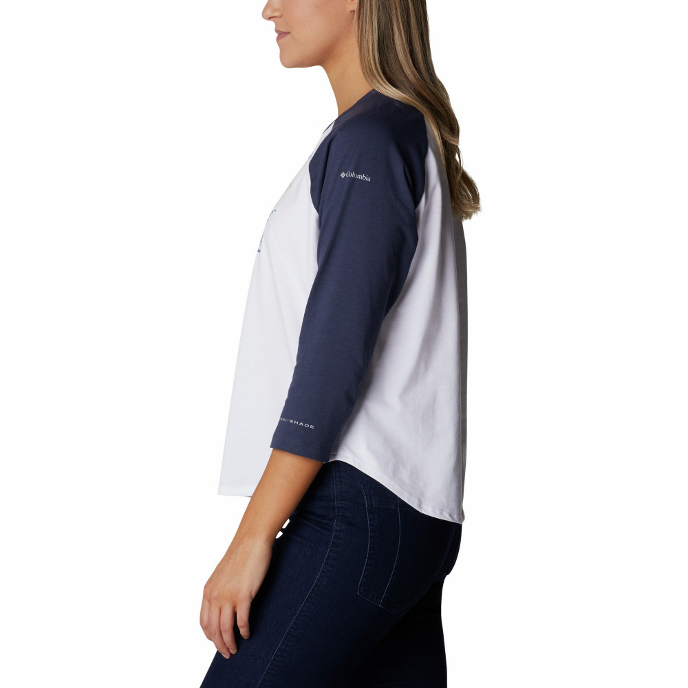 Футболка женская Sun Trek 3/4 Sleeve Tee - фото 3