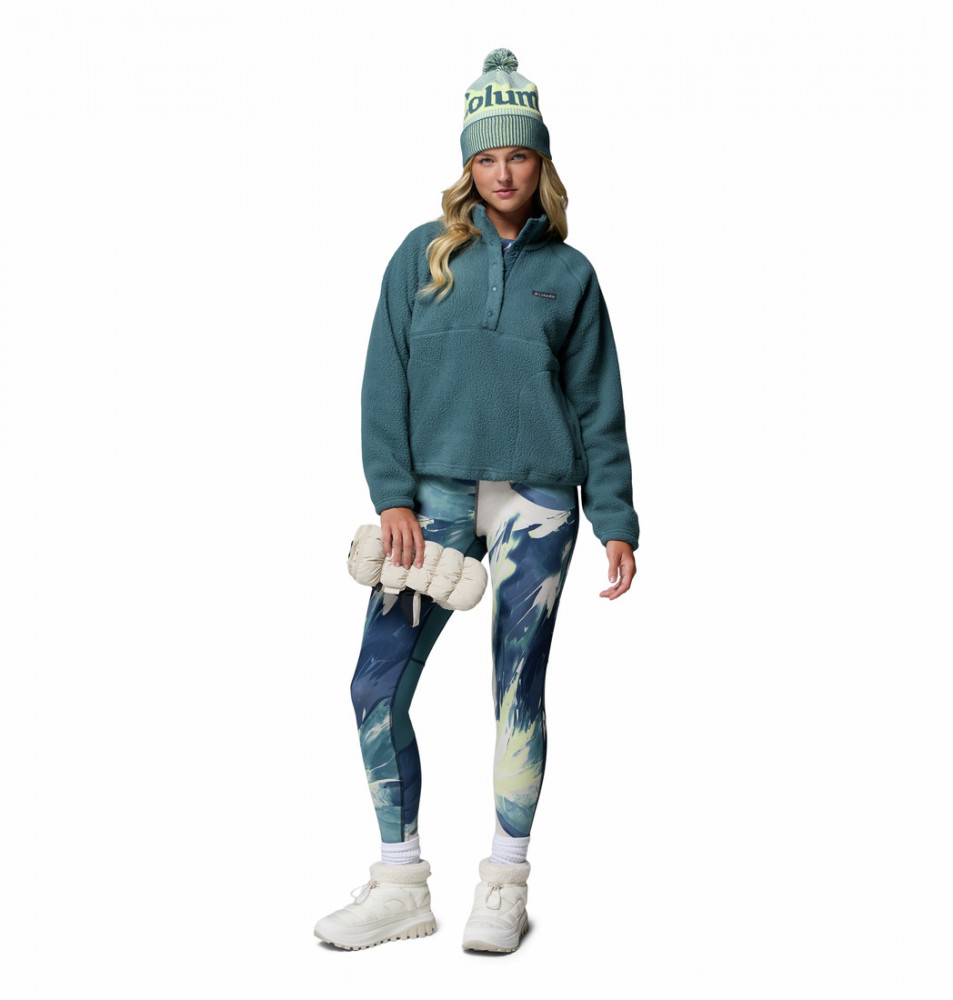 Джемпер флисовый женский Jasper Ridge Pebbled Fleece Half Snap - фото 7