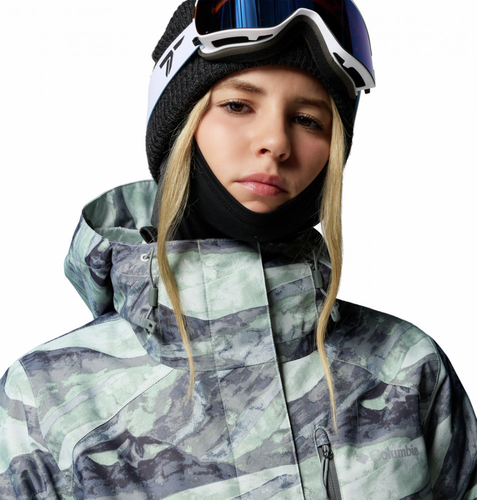 Куртка горнолыжная 3 в 1 женская Whirlibird V Printed Interchange Jacket - фото 10