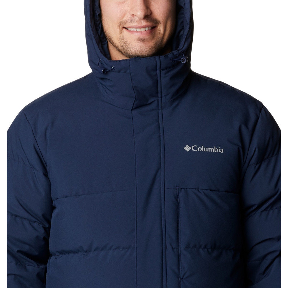 Пуховик мужской Toyama Pass Down Parka темно-синий цвет — купить