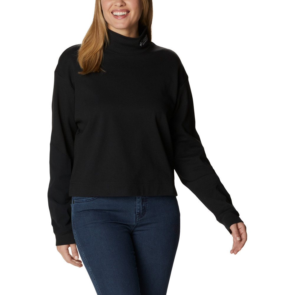 Лонгслив женский Icons High Neck LS Tee - фото 6
