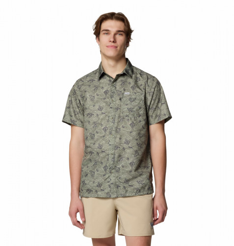 Рубашка с коротким рукавом мужская Super Slack Tide Camp Shirt