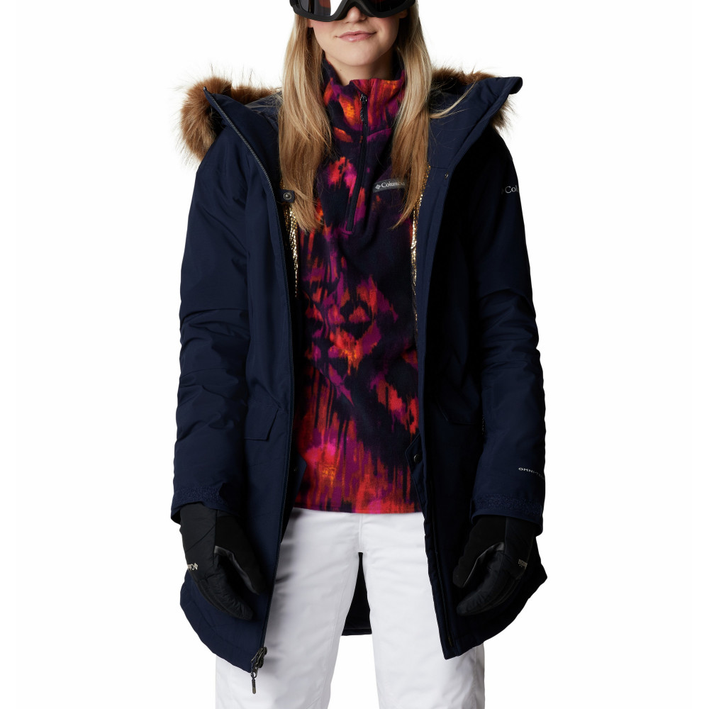 Куртка утепленная женская Mount Bindo II Insulated Jacket темно-синий цвет  — купить за 12999 руб. в интернет-магазине Columbia