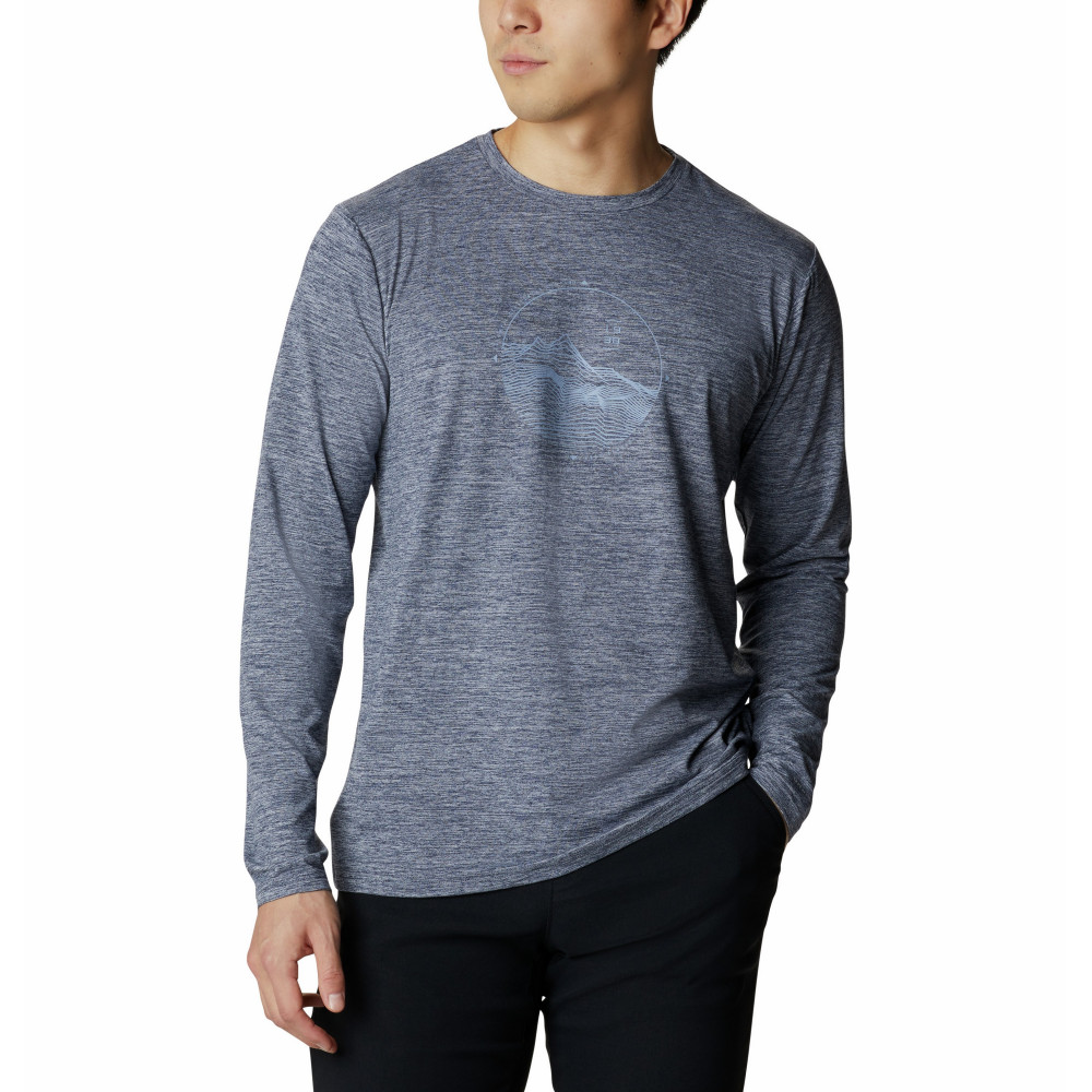 Лонгслив мужской Tech Trail Graphic Long Sleeve - фото 1