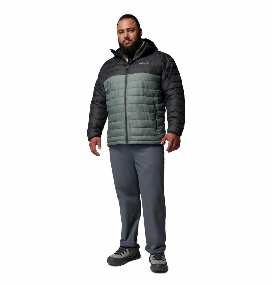 Пуховик мужской Powder Lite II Hooded Jacket Plus Size - фото 9