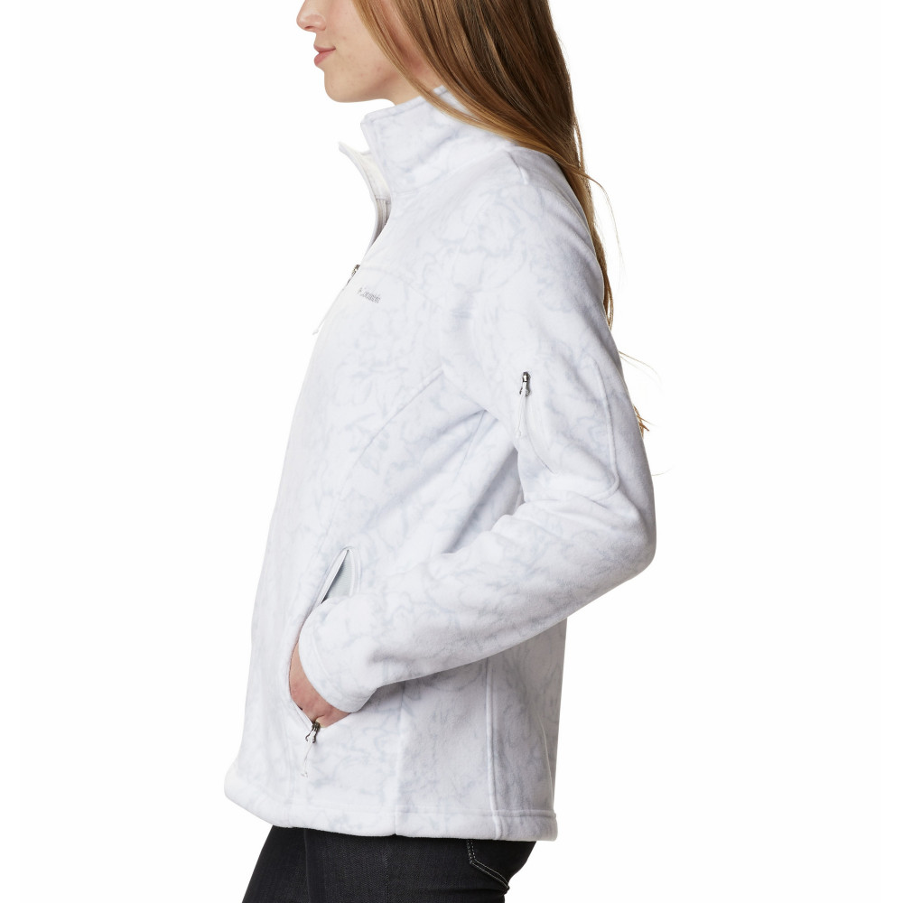 Джемпер флисовый женский Fast Trek Printed Jkt - фото 3