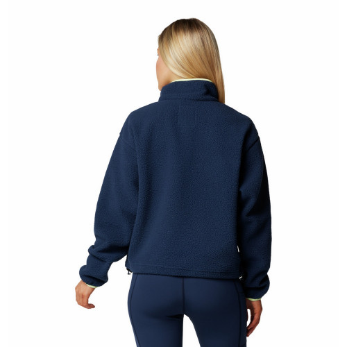 Джемпер флисовый женский Helvetia II Cropped Half Snap Fleece