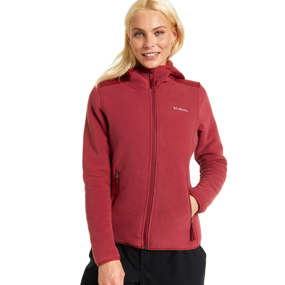Джемпер флисовый женский Winter Pass Solid Hooded Full Zip - фото 1