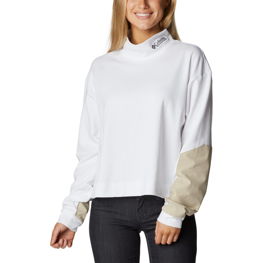 Лонгслив женский Icons High Neck LS Tee - фото 1