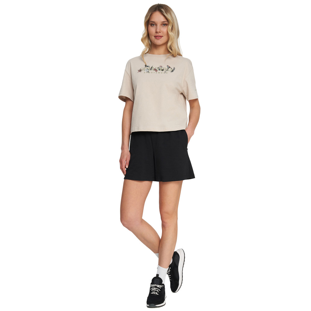 Футболка женская Rolling Bend Graphic Relaxed Crop Ss - фото 4