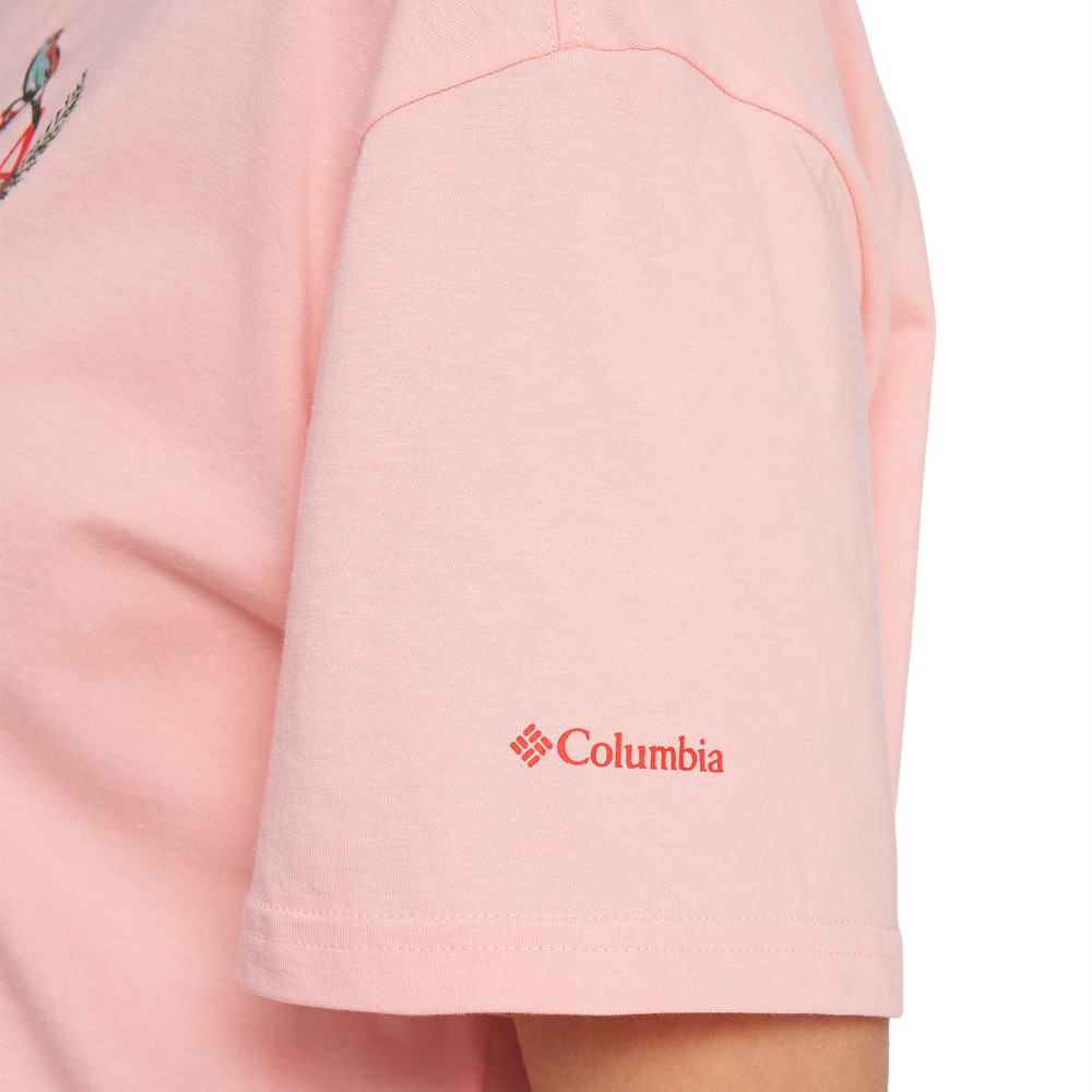 Футболка женская Rolling Bend Graphic Relaxed Crop Ss - фото 5