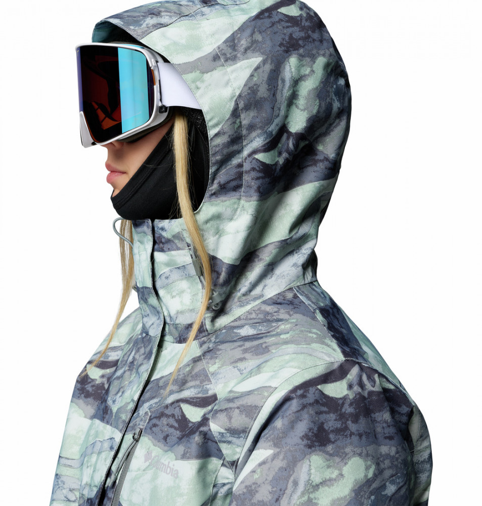 Куртка горнолыжная 3 в 1 женская Whirlibird V Printed Interchange Jacket - фото 11