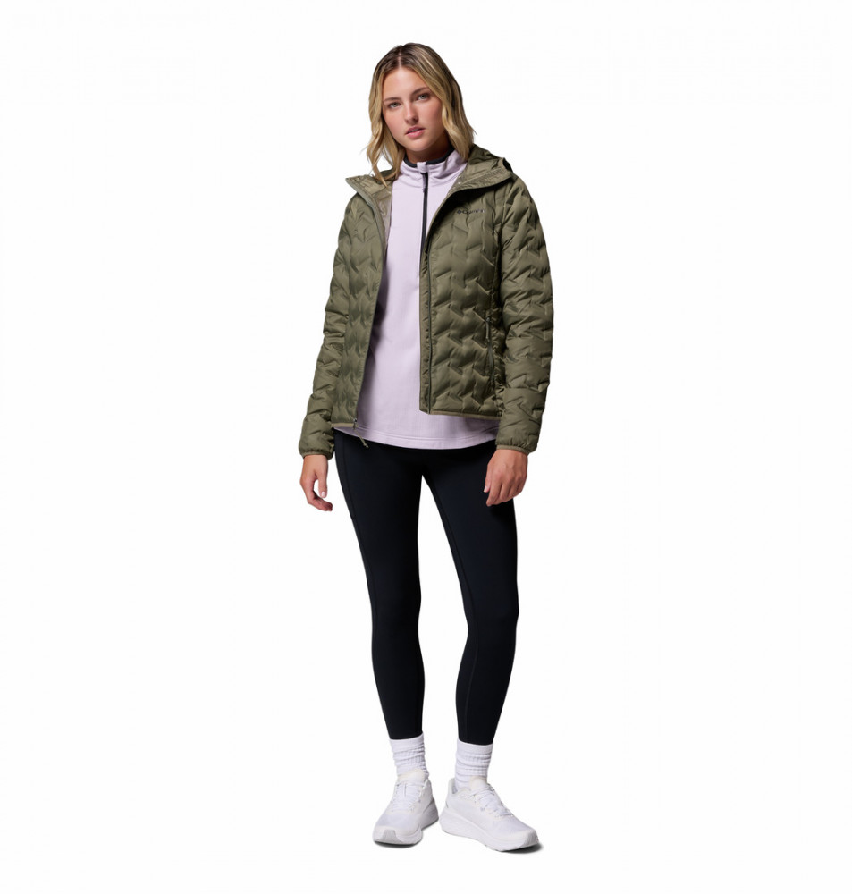 Пуховик женский Delta Ridge II Down Hooded Jacket - фото 7