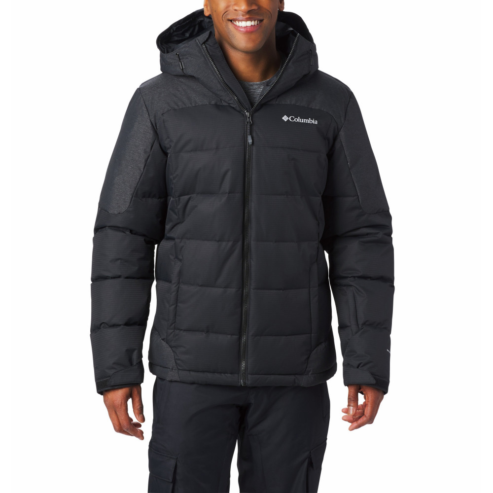 Куртка утепленная мужская Woolly Hollow II Jacket чёрный цвет — купить за12739 руб. в интернет-магазине Columbia