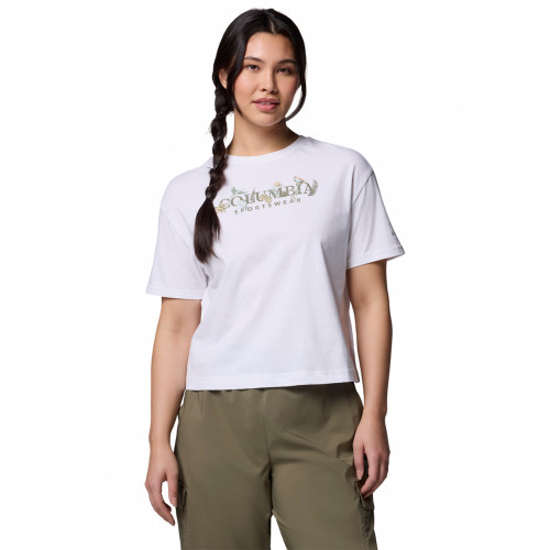 Футболка женская Rolling Bend Graphic Relaxed Crop Ss