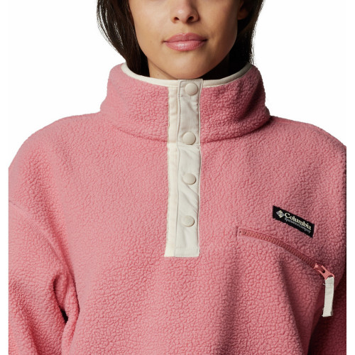 Джемпер флисовый женский Helvetia II Cropped Half Snap Fleece