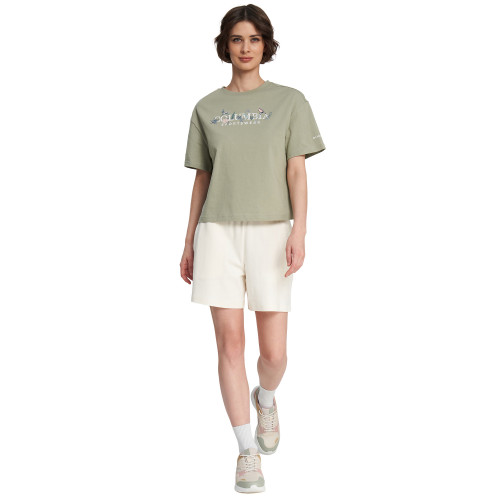 Футболка женская Rolling Bend Graphic Relaxed Crop Ss