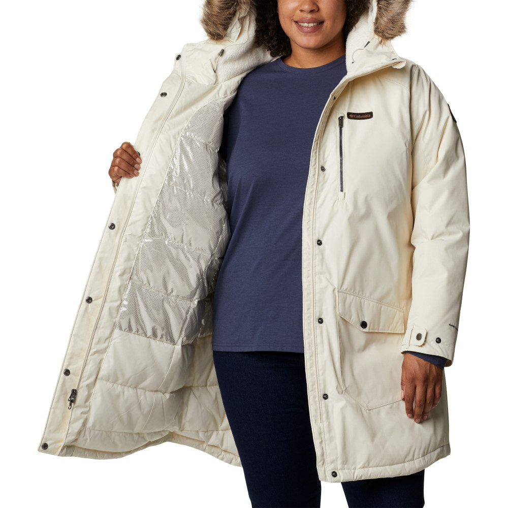 Plus size columbia suttle mountain hooded store long insulated jacket