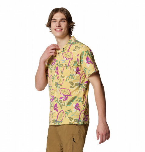 Рубашка с коротким рукавом мужская Tech Trail Utility Printed Woven Ss