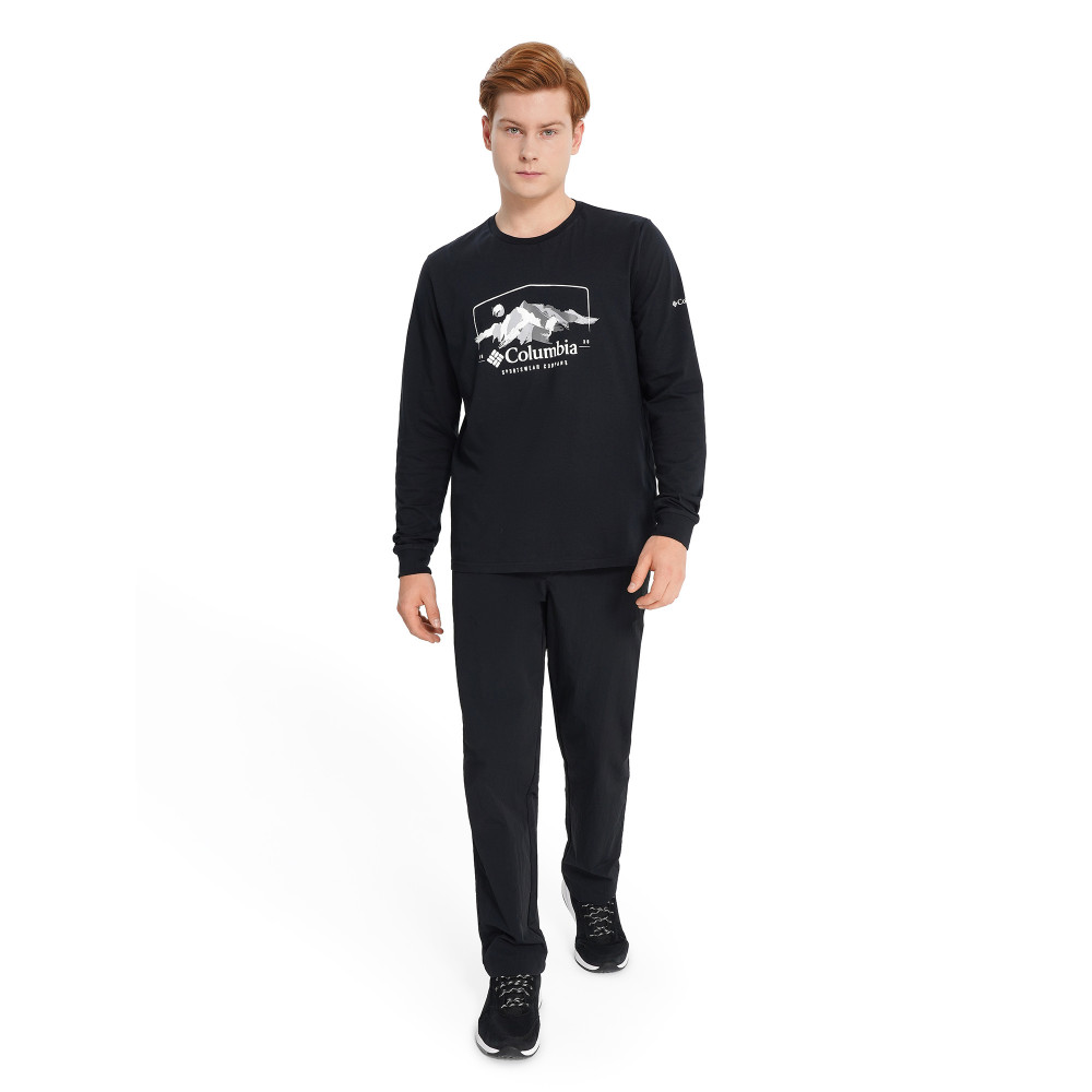 Лонгслив мужской CSC Seasonal Logo LS Tee - фото 4