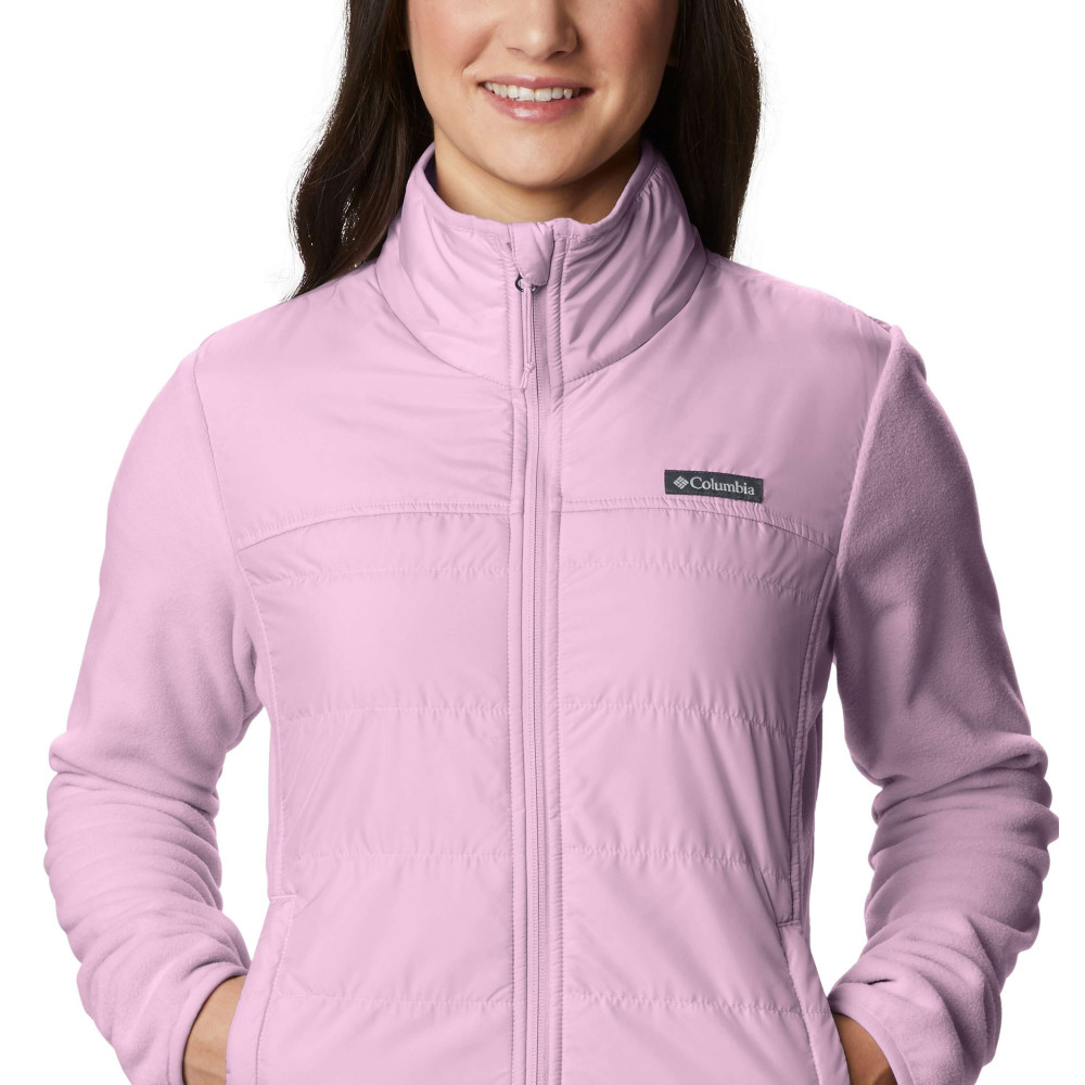 Boston Red Sox Columbia Women's Basin Butte Fleece Full-Zip