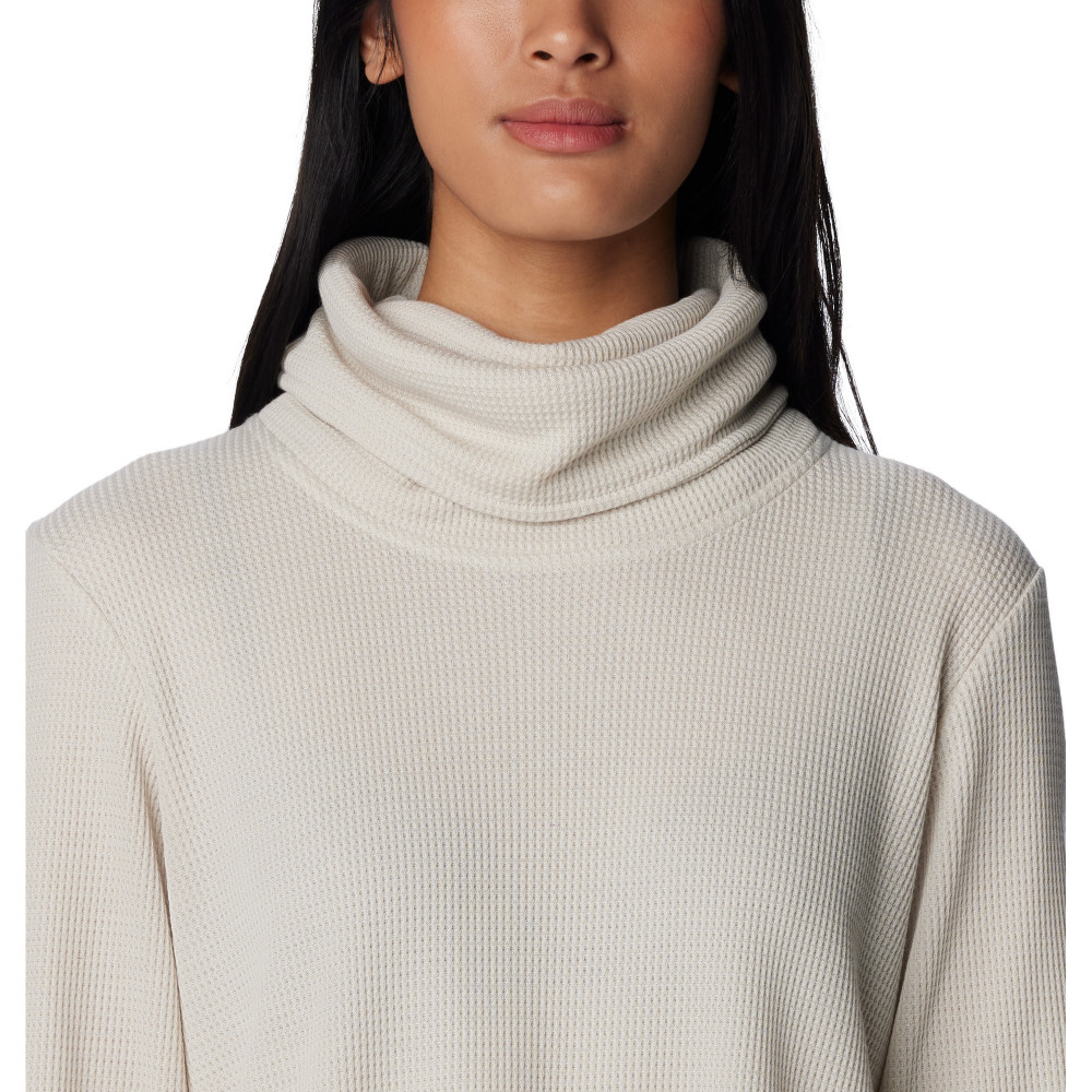 Свитшот женский Holly Hideaway Waffle Cowl Neck Pullove - фото 4