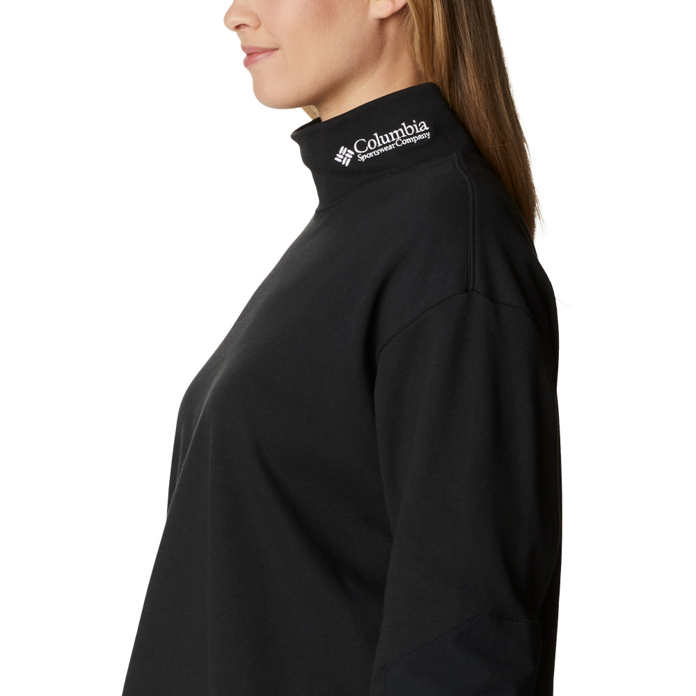 Лонгслив женский Icons High Neck LS Tee - фото 5